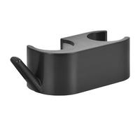 VILLFUL No Punching Shower Tube Holder Slide Bar Clamp Adjustable Dual Buckles Rustproof for Handheld Showerhead Bathroom Use