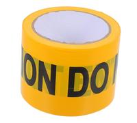 VILLFUL Non-adhesive Caution Tape High-visibility Warning Tape for Safety Barrier Use at Crime Scenes Construction Sites Outdoor Weather-resistant
