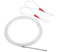 VILLFUL Nylon Cable Threader with Fastener Electrical Wire Puller Tool for Electricians Wire Guide for Wall Floor Conduit and Panel Box Wiring Installation