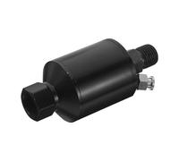 VILLFUL Oil Water Separator for Spray Gun Inline Pneumatic Air Compressor Filter Aluminium Pressure Water Oil Separator with Npt Threaded Connections for Workshop Use