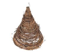 VILLFUL Original Ecological Rattan Lampshade Light Cover in Pastoral Style Creative American Light Brown Decorative Shade for Home Hotels Shops Easy Installation and Quality