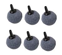 VILLFUL Oxygenated Ball Stones Set of 6 Fish Tank Bubble Diffuser Airstones for Fishtank Air Stone Cylinder Fish Tank Air Pump Accessory