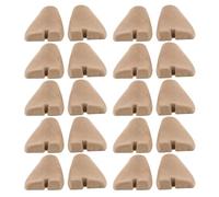 VILLFUL Paper Pulp Shoe Trees for Boots and Leather Shoes 10 Pairs Anti-deformation Shapers for Travel and Home Use US Size 9-10