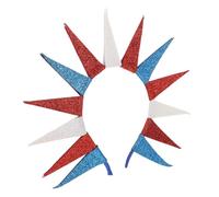 VILLFUL Patriotic Statue of Liberty Headband for Women Fourth of July Independence Day Hairband with Iconic Liberty Crown Design Easy to Wear Usa Accessories for Party Memorial Day Cosplay