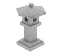 VILLFUL Pavilion Ornament Tabletop Ornament for Zen Garden Decoration Japanese Pagoda Style Pavilion Model for Bonsai Display and Aquarium Landscape