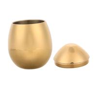 VILLFUL Pet Cremation Urn Keepsake for Ashes Stainless Steel Dog and Cat Ashes Memorial Pot Lightweight and Compact Pet Urn for Remembrance