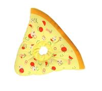 VILLFUL Pet Elizabethan Collar Cat Dog Recovery Collar Soft Breathable after Surgery Pizza Shape for Comfortable Healing