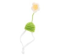VILLFUL Pet Hamster Mini Hat Cute Cap for Small Animals Lightweight Decorative Costume Accessory for Halloween and Photo Props Floral