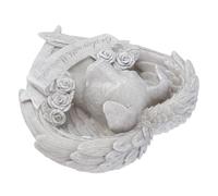VILLFUL Pet Memorial Plaques Dog Stone Figurine Angel Statue for Dogs for Pets