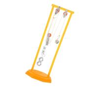 VILLFUL Physics Experiment Pulley Kit Plastic Iron Stem Science DIY Pulley Systems Educational Set for Collaboration and Creative Engineering Learning