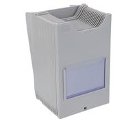 VILLFUL Plastic Business Card Display Rack Multi Pockets for Collecting and Storing Material and Attendance Cards Suitable for Warehouses and Factories