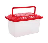 VILLFUL Plastic Mini Aquarium Portable Fish Tank Toy Reptile Habitat Fish Tank Unit Crab Cage