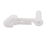 VILLFUL Plastic Refrigerator Door Stopper Hook to Prevent Noise Replacement Parts, Easy Installation Plastic Door Alignment Parts Mini Fridge Freezer for Kitchen Appliance Repair