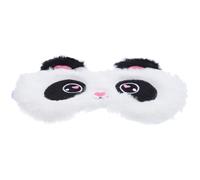 VILLFUL Plush Cartoon Panda Eye Mask for Soft Sleeping Blindfold Cover Elastic Band Comfortable Travel Sleep Shade for Home Flights Car Camping