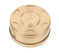 VILLFUL Portable Copper Moxibustion Box Burner with Temperature Control Durable Moxa Stick Holder for Household Therapy Practical Design for Relief and Massage Convenience