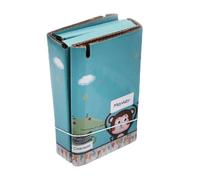 VILLFUL Portable Folding Toilet Easy to Carry and Clean for Travel and Outdoor Use, Made High Density Corrugated Paper for Camping and Emergency Potty Needs