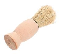 VILLFUL Portable Men S Vintage Beard Shaving Brush with Soft Bristles for Comfortable Grooming Barber Neck Duster Hair Brush for Professional Salon Hair and Beard Cleaning