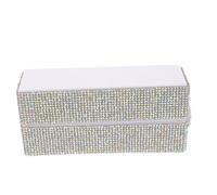 VILLFUL Portable Nail Drill Bits Storage Box with Compartments Nail Tool Organizer Rack for Manicure Accessories Polishing Heads Holder and Drill Machine Supplies