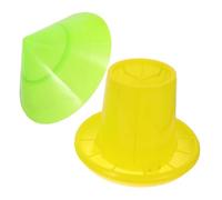 VILLFUL Portable Poultry Food Feeder for Chickens Geese Pigeons Easy to Durable Design Multiple Compartments Smooth Surface Convenient Pet Supplies