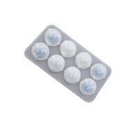VILLFUL Portable Silicone Mold for DIY Mini Chick and Bear Pendants, Handmade Epoxy Resin Casting Mold, White Silicone Material for Home Use Fashion Jewelry Making
