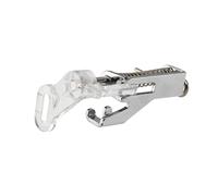 VILLFUL Portable Silver Motion Quilting Presser Foot for Low Shank Domestic Sewing Machines Metal Foot for Embroidery Darning and Monogramming Compatible with Singer Brother Babylock