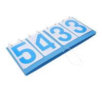 VILLFUL Professional Sports Scoreboard Four-digit Score Keeper with Plastic Material, Flexible and Easy to Read Design, for Sports Events and Convenient Scoring