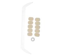 VILLFUL Professional Transparent Acrylic Eyebrow Ruler for Precise Brow Mapping and Positioning Reusable Brow Measuring Tool for Symmetrical Shaping for Makeup Artists and Beauty Salons