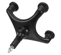 VILLFUL Quad Large Base Walking Cane Foot Replacement Non-Slip Four-Point Crutch Tips Attachment for Elderly Mobility Aid with Sturdy New Material Suitable for Seniors and Walking Sticks