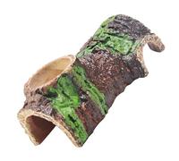 VILLFUL Reptile Cave Shelter Compact Hiding Spot for Terrariums for Lizards Snakes Bearded Dragons Geckos Efficient Use of Space Versatile Terrarium Decor Secure Habitat Hideout