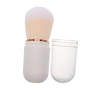 VILLFUL Retractable Blush Brush Portable Mini Makeup Brush with Soft Skin-friendly Bristles for Powder Foundation and Highlighter Travel Cosmetic Tool for Precise Application and Easy