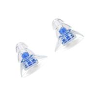 VILLFUL Reusable Blue Silicone Sleeping Noise Cancelling for Sleep Work Reading Soft Ergonomic Fit Comfortable Hearing Protection for Travel and Side Sleepers