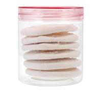 VILLFUL Reusable Loofah Facial Puff for All Skin Types Gentle Exfoliating Cleansing Pads for Deep Pore Cleaning Lightweight Round Makeup Remover Sponges Home and Travel Skin Care Supplies