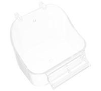 VILLFUL Reusable Parrot Bathing Box and Bird Feed Bowl for Sparrows and Parrots Easy to Use and Easy to Clean Bird Bath Basin Decoration