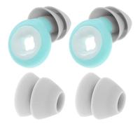 VILLFUL Reusable Silicone Noise Reduction Soft for Sleeping Swimming Concerts with Comfortable Human Ear Fit Design and Protection Small Lightweight with Multiple