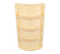 VILLFUL Roman Column Mold European Plastic Cement Casting Column Mould, Plastic, Beige, Easy to Reuse, Smooth Surface, Garden DIY Decoration