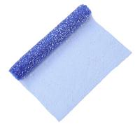 VILLFUL Royal Blue Rose Flower Wrapping Gauze for Bouquet Packaging, Decorative Floral Packing Material with Snow Dot Tulle, DIY Flower Supplies for Valentine and Wrapping