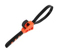 VILLFUL Rubber Strap Wrench for Oil Filter Removal Adjustable Multi-Functional and Bottle Opening, Easy Carrying Plastic and Rubber Tool for Kitchen and Travel Use