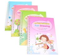 VILLFUL ’S Grooved Handwriting Practice Copybook Set for and Students, English Alphabet Writing Workbook with Tracing Lines, Preschool Handwriting Exercise Book for