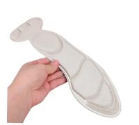 VILLFUL Self-Adhesive Back Heel Cushion Pads Apricot Sponge Insoles Non-Slip Breathable Shock Absorbing Heel Grips Flats Pumps Boots Prevent Blisters