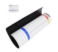 VILLFUL Self-Adhesive Board Dry Erase Sticker Weekly Planner with Reusable PVC Surface Peel and Stick Calendar for Home Bedroom Kitchen Scheduling and Task Tracking