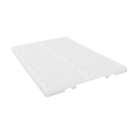 VILLFUL Slot Microscope Slide Staining Holder Tray Plastic Slide Drying and Storage Rack for Laboratory Experiments and Portable Design for Efficient Use