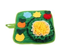 VILLFUL Soft Pet Snuffle Mat for Small Animals Slow Feeder Training Pad for Hamsters Rabbits Guinea Pigs Birds Cozy Foraging for Healthy Eating Habits