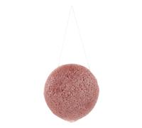 VILLFUL Soft Pink Facial Makeup Removal Sponge for Gentle Exfoliating and Deep Cleansing Pore Purifying Face Scrub Sponge for Women Men and Sensitive Skin Hold Semi-spherical Shape