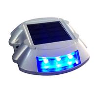 VILLFUL Solar Powered Waterproof Aluminum Outdoor Solar Street Light with 700mah Battery and Ip66 Rating for Backyard and Deck Pathway Lighting