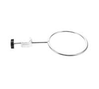 VILLFUL Stable Iron Laboratory Support Stand with Closed Extension Ring Clamp for Chemical and Teaching Labs Heavy-Duty Retort Stand Accessory for Secure Beaker and Test Tube Holding