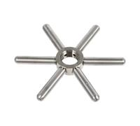 VILLFUL Stainless Steel Cup Washer Head Bar Rinser Efficient Water-saving Glass Rinser for Coffee Shops Bars Restaurants Easy to Install and Easy to Clean