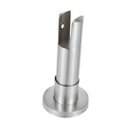 VILLFUL Stainless Steel Toilet Partition Foot Heavy Duty Support Legs for Public Restroom Hardware Load Bearing Bathroom Stall Fittings Easy Installation