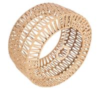 VILLFUL Straw Rope Lampshade Large Yellow Handwoven Rustic Ceiling Light Cover for Home Bar Tea Room Decoration