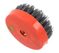 VILLFUL Thread Nylon Abrasive Cup Brush for Grinder Coarse Bristle Stone Polishing Tool for Rust Removal and Surface Smoothing Grinding Accessory for Stone Workers