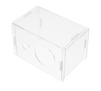 VILLFUL Transparent Acrylic Decorative Shelter for Mice and Gerbils with Enhanced Visibility and Health Focused Design for Home Travel